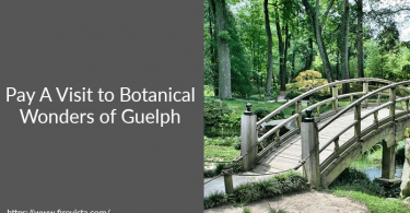 Pay A Visit to Botanical Wonders of Guelph