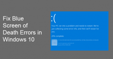 Fix Blue Screen of Death Errors in Windows 10