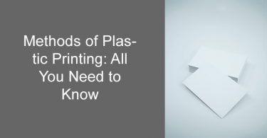 Printing onto plastic materials permits organizations to make various novel and marked materials, from envelopes and ring covers to pens and signage. Today, we will discover the methods of plastic printing.