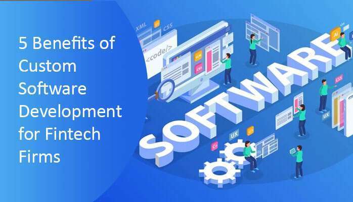 5 Benefits of Custom Software Development for Fintech Firms