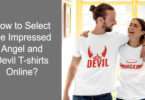 How to Select the Impressed Angel and Devil T-shirts Online